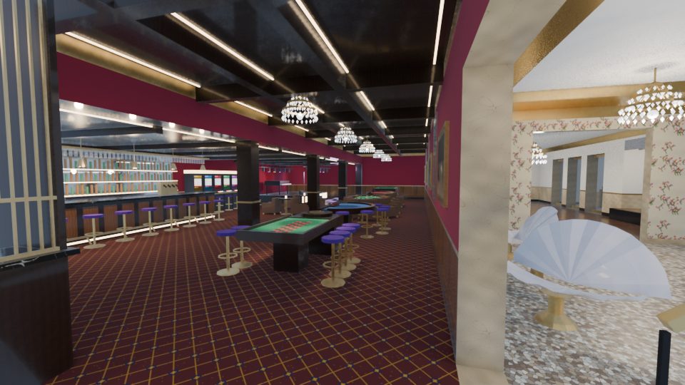 The basement casino