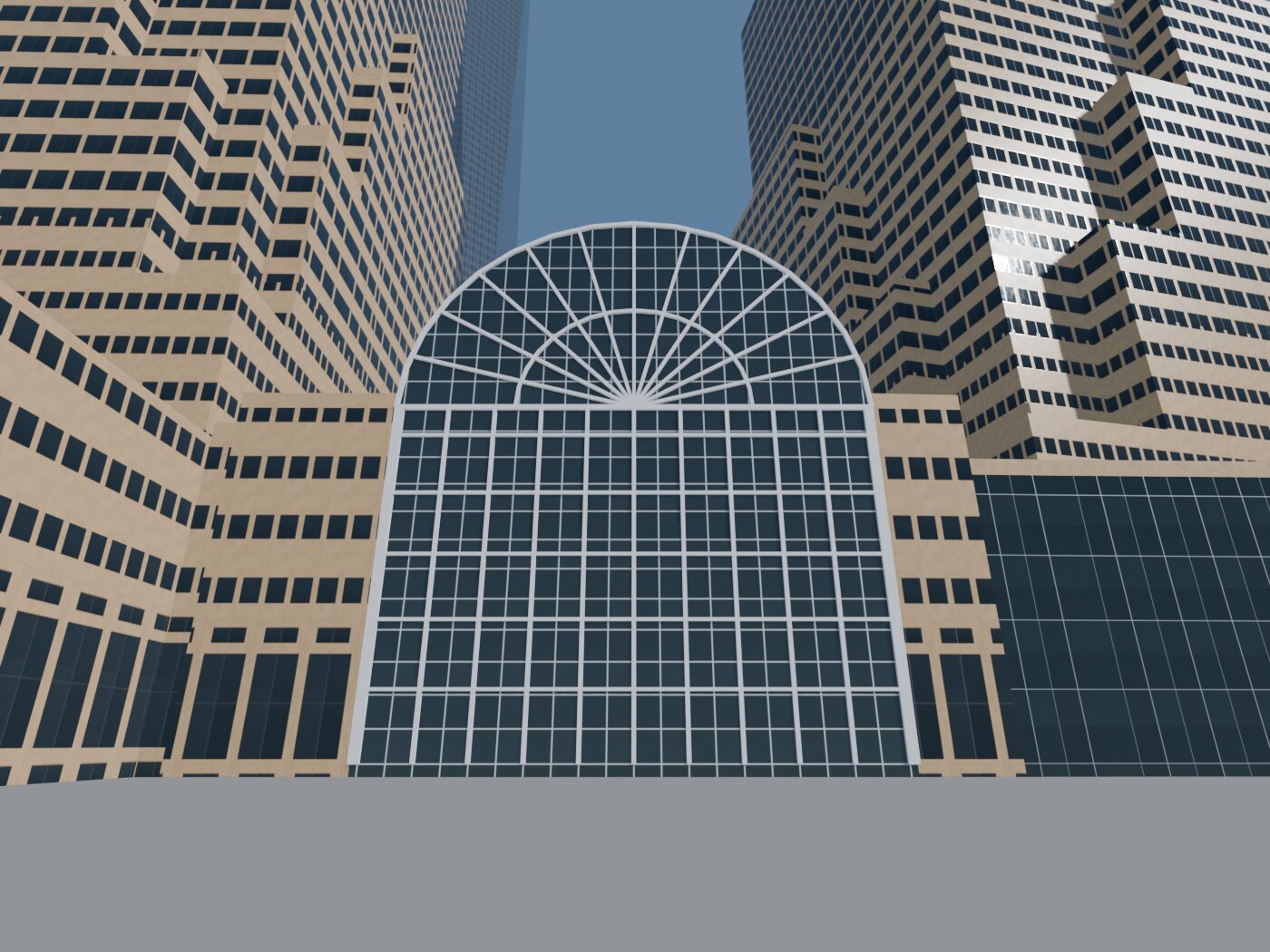 The Winter Garden plaza at Brookfield Place