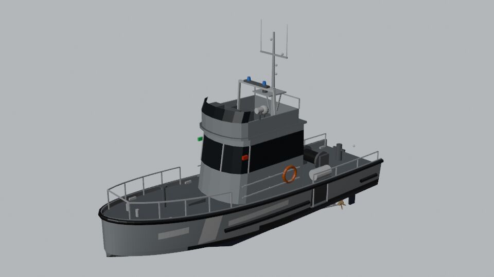47 ft motor lifeboat model