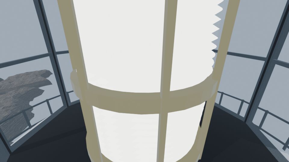 Lantern room, render