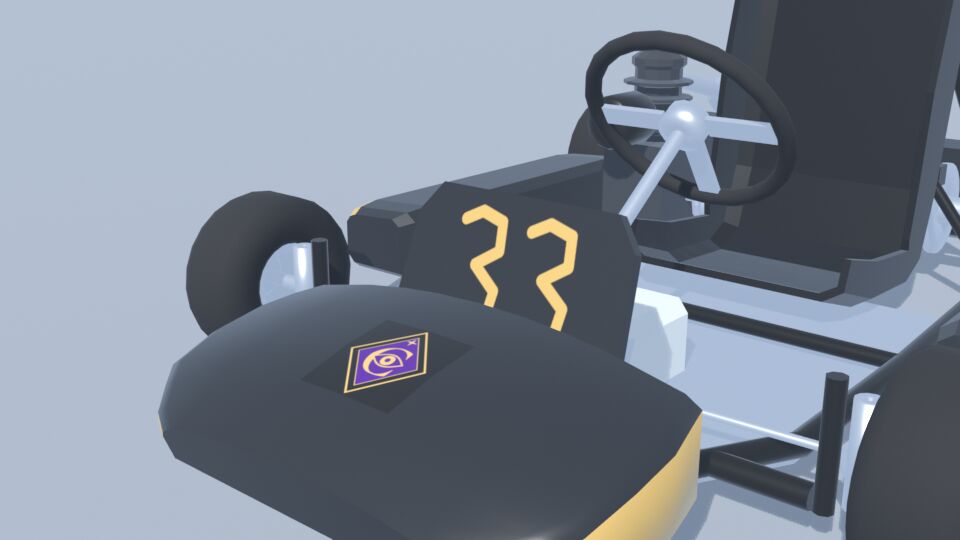 Nose with the Eye Crest, render