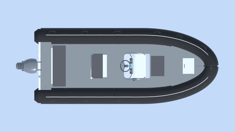 From above, render